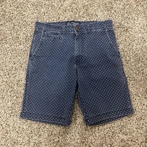 Women’s Vintage Polka Dot Denim Shorts